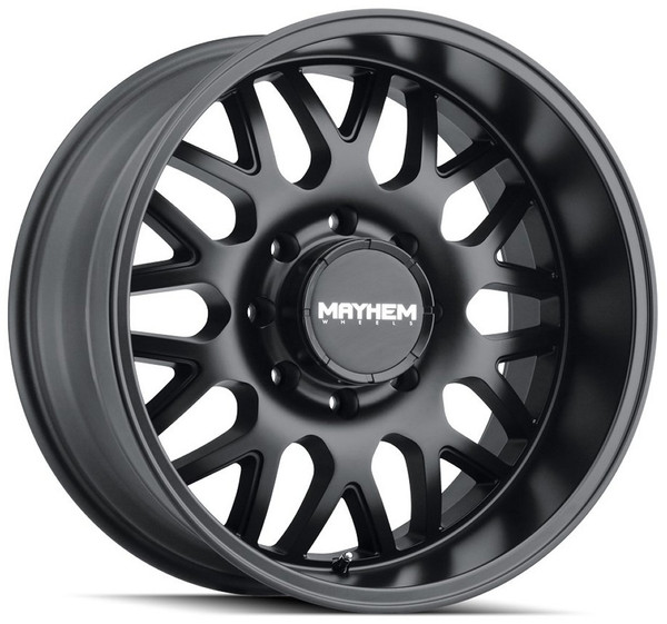 20x10 Mayhem Tripwire 8110MB Matte Black 6x135 -19mm