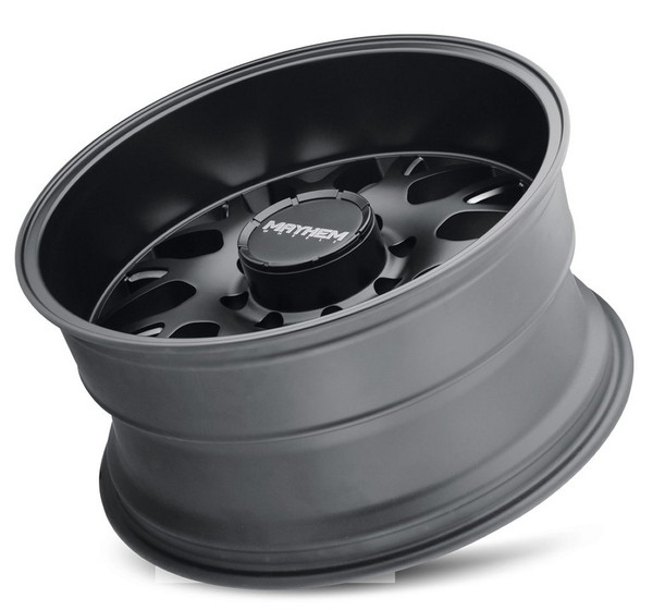 20x9 Mayhem Tripwire 8110BM Gloss Black w/ Milled Spokes 8x170 18mm