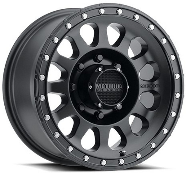 17x8.5 Method Race MR315 Matte Black (8 Lug) 8x180 0mm