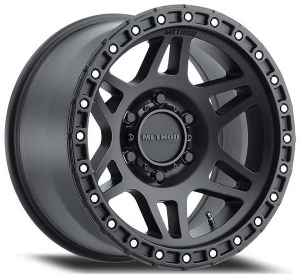 18x9 Method Race MR312 Matte Black 8x6.5/165 18mm