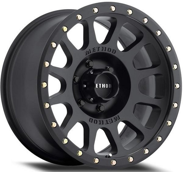 18x9 Method Race MR305 NV Matte Black 8x170 18mm