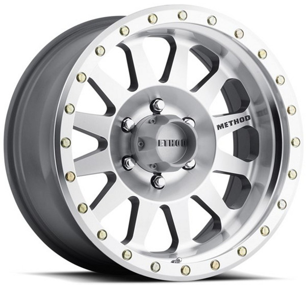 20x10 Method Race MR304 Double Standard Machined w/ Clear Coat 6x5.5/139.7 -18mm