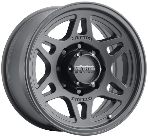 (Clearance - No Returns) 17x8.5 Method Race MR706 Matte Black (Bead Grip) 5x150 35mm-1699788747