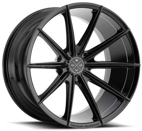 19x9.5 Blaque Diamond BD-11 Gloss Black (CUSTOM)