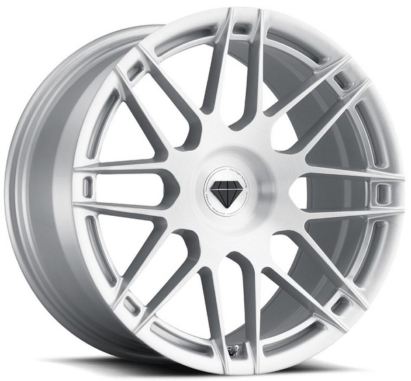 20x10 Blaque Diamond BD-F12 Brushed Silver (Deep Concave) (Flow Forged) (CUSTOM)