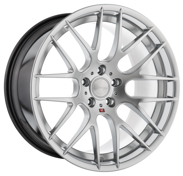 18x8.5 Avant Garde M359 Hyper Silver 5x120 15mm
