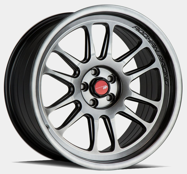 18x9.5 Aodhan AH07 Hyper Black 5x4.5/114.3 30mm