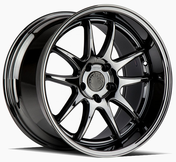 18x9.5 Aodhan DS02 Black Vacuum  5x4.5/114.3 22mm
