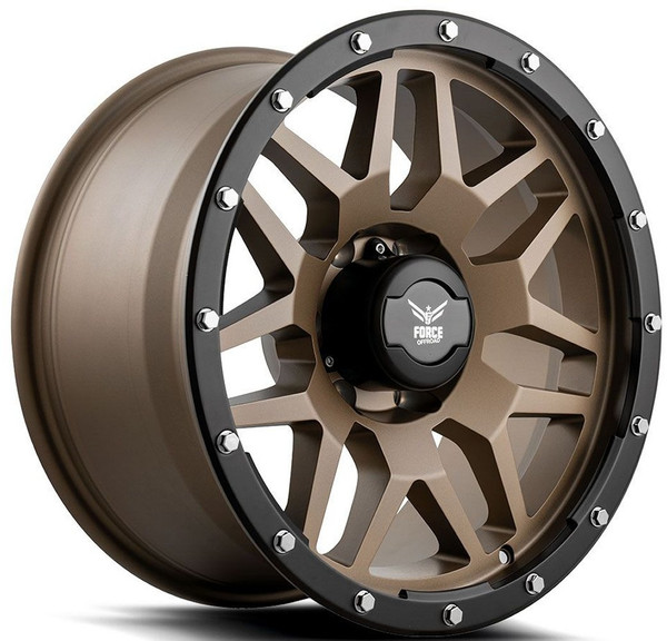 17x9 Force Off-Road F20 Bronze 5x5/127 -12mm