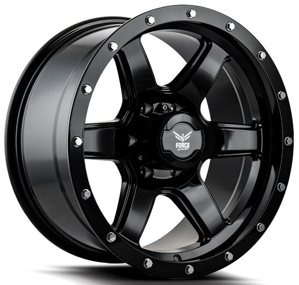 17x9 Force Off-Road F18 Matte Black 5x5/127 -12mm