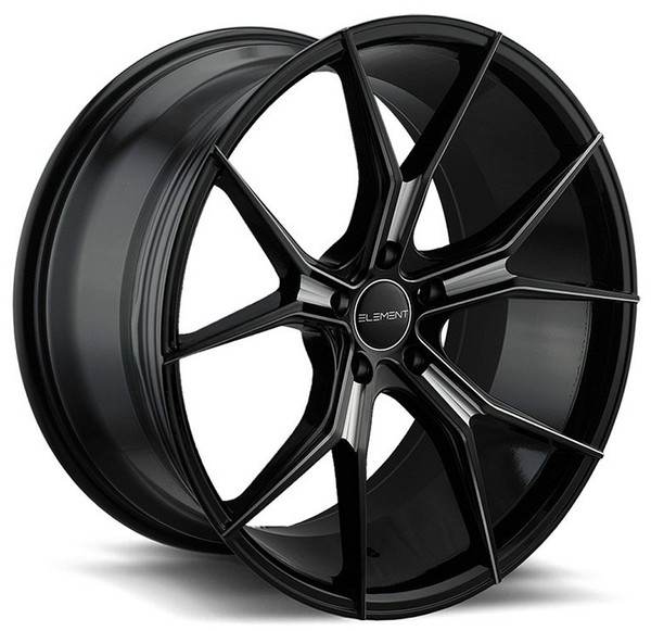 20x10 Element EL1225 Gloss Black Milled 5x4.5/114.3 40mm