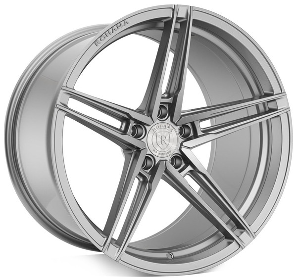 (Special Pricing) 20x9 Rohana RFX15 Brushed Titanium (Cross Forged) 5x120 20mm