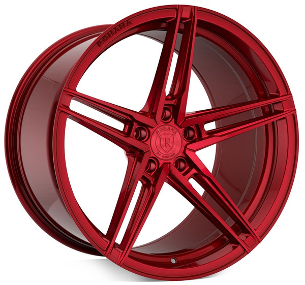 (Special Pricing) 20x9 Rohana RFX15 Gloss Red (Cross Forged) 5x112 45mm
