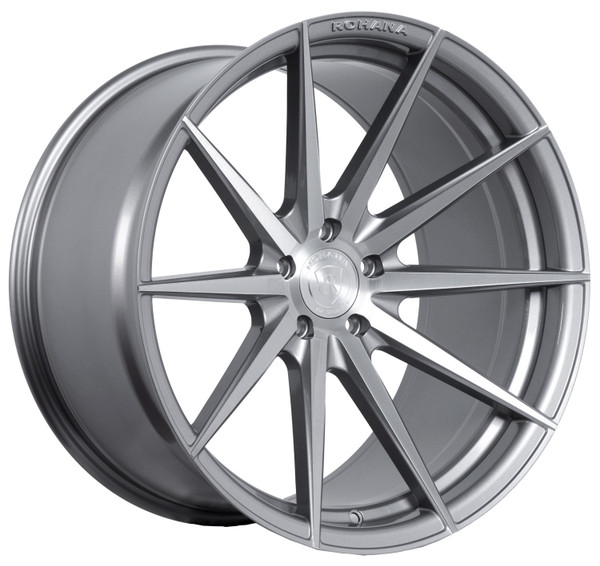 (Special Pricing) 20x11 Rohana RFX1 Brushed Titanium (Cross Forged) 5x112 35mm