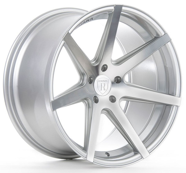 20x11 Rohana RC7 Machined Silver 5x4.5/114.3 28mm