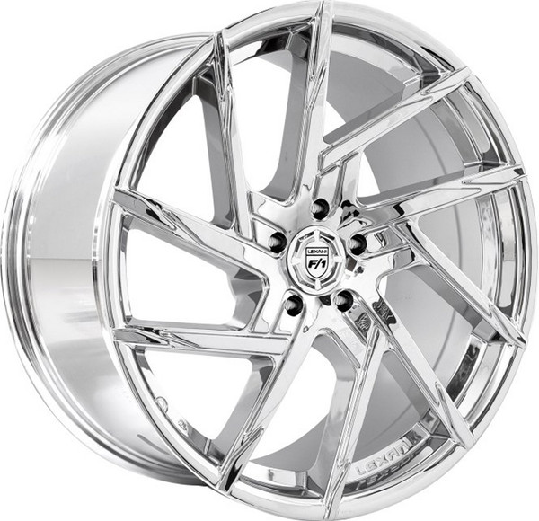 22x9 Lexani Senna Chrome (CUSTOM)