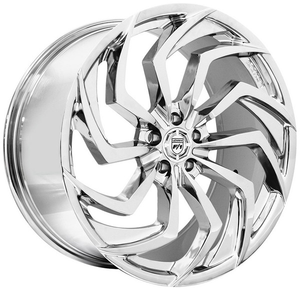 22x10 Lexani Shadow Chrome (CUSTOM)
