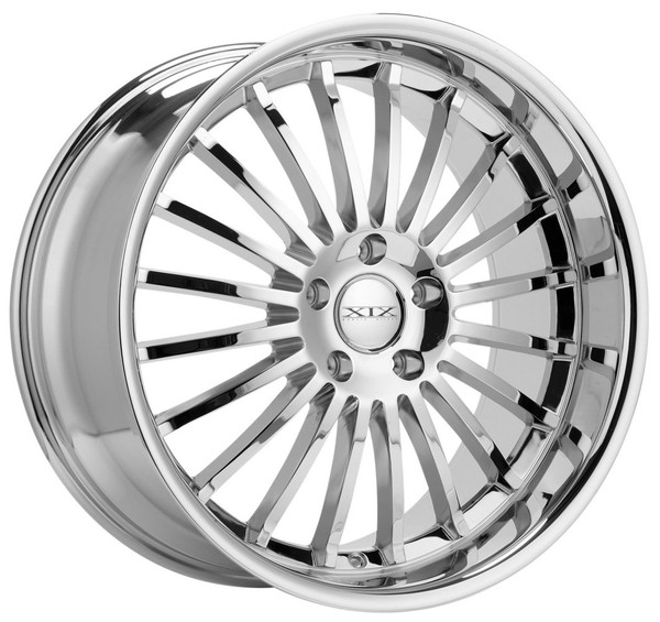 22x9 XIX X59 Full Chrome 5x112 35mm