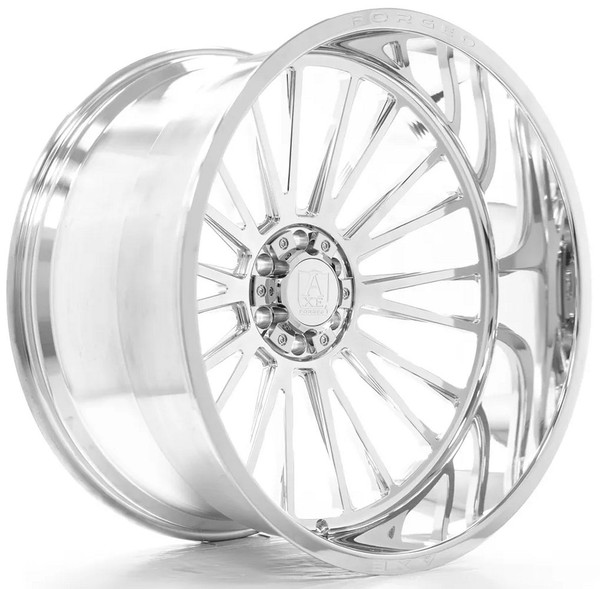 24x14 AXE Offroad AF7 Forged Fully Polished (Full Forged) (* May Require Trimming)  5x5/127 5x5.5/139.7 -76mm