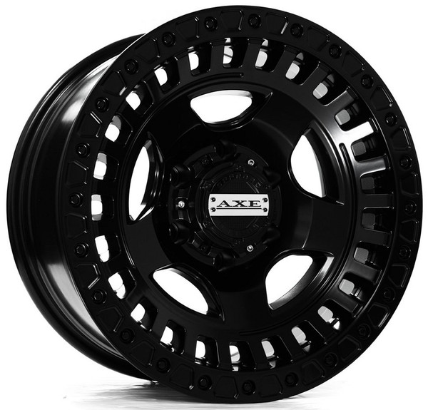 17x8.5 AXE Offroad Trojan Satin Black 6x5.5/139.7 -15mm