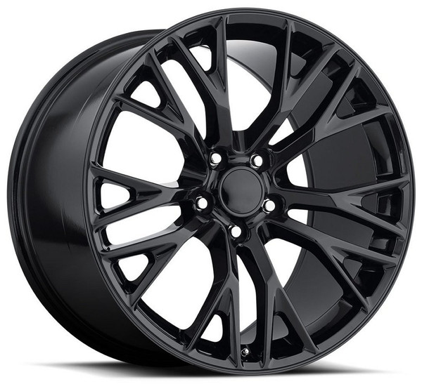 19x10 Corvette C7 Z06 Replica Wheel Gloss Black FR22  5x4.75/120.7 40mm