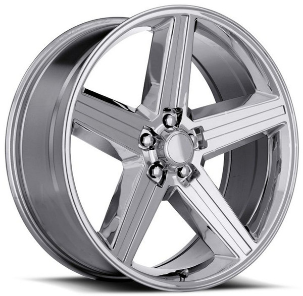 22x9 IROC Replica Wheel Chrome FR11 5x4.75/120.7 15mm
