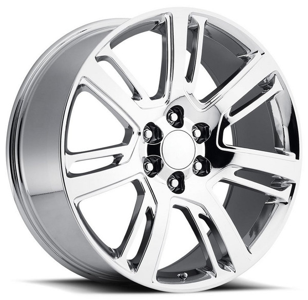 22x9 Cadillac Escalade 2015 Replica Wheel Chrome FR48 6x5.5/139.7 31mm