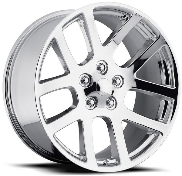 24x10 Dodge Ram SRT10 Replica Wheel Chrome FR60 5x5.5/139.7 25mm