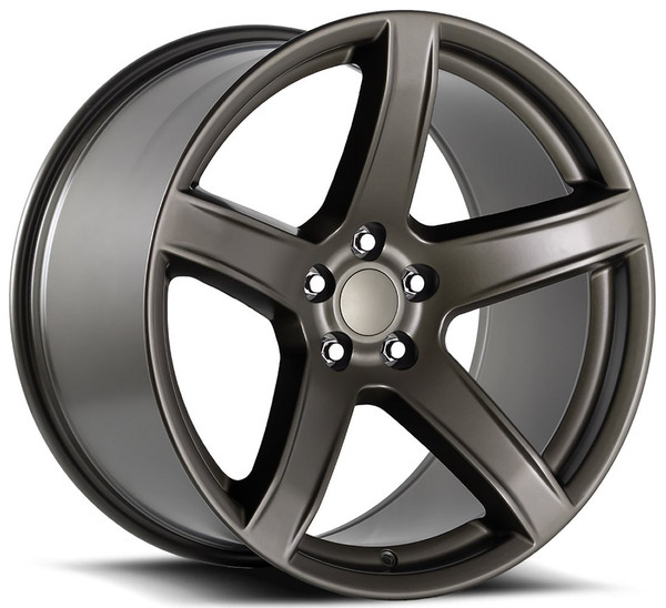 22x10.5 Dodge Hellcat HC2 Replica Wheel Bronze FR77 5x115 27mm 