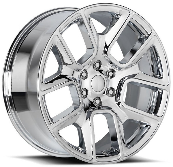 24x10 Dodge Ram 1500 Replica Wheel Chrome FR76 5x5.5/139.7 25mm