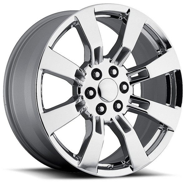 20x8.5 Cadillac Denali Escalade Replica Wheel Chrome FR40 6x5.5/139.7 31mm