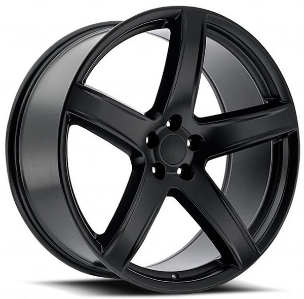 24x10 Dodge HC2 RAM Truck Replica Wheel Satin Black FR77 5x5.5/139.7 25mm