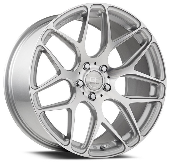 19x9.5 MRR Ground Force GF9 Silver w/ Machined Face (CUSTOM)