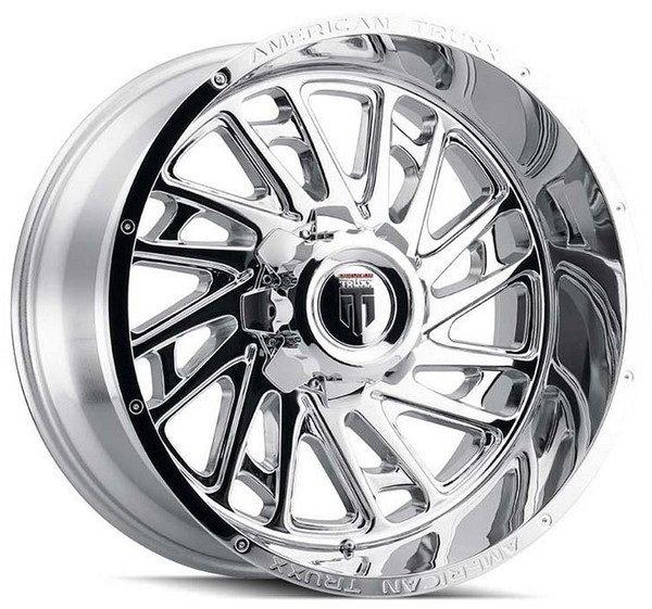 20x10 American Truxx AT1905 Chrome 8x170 -24mm