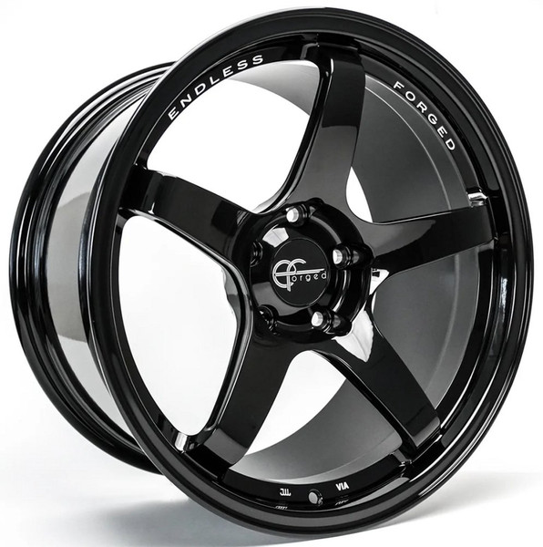 18x9.5 Endless Forged F01 Gloss Black (Forged 1-Piece) 5x120 38mm