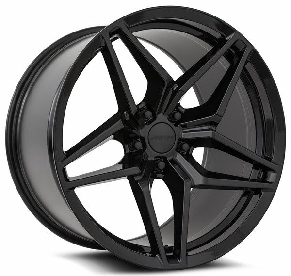 19x11 MRR M755 Corvette ZR1 Replica Wheels Gloss Black (Flow Formed) 5x4.75/120.7 55mm