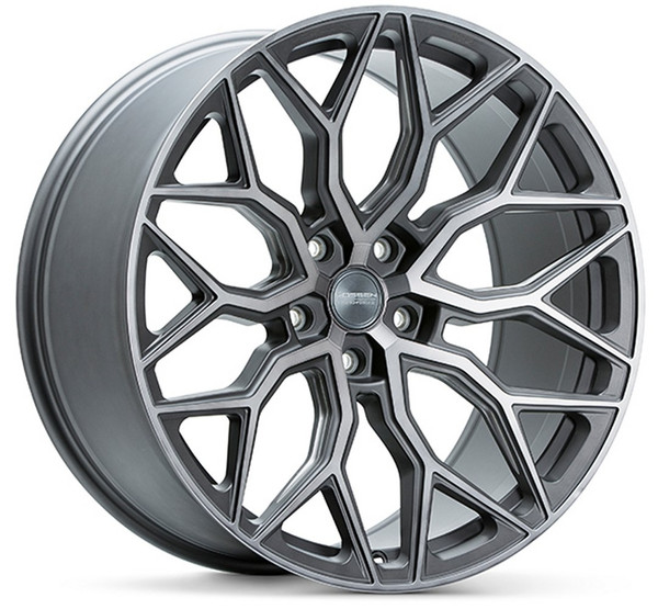 20x10.5 Vossen HF-2 Tinted Matte Gunmetal (Hybrid Forged) 5x112 36mm