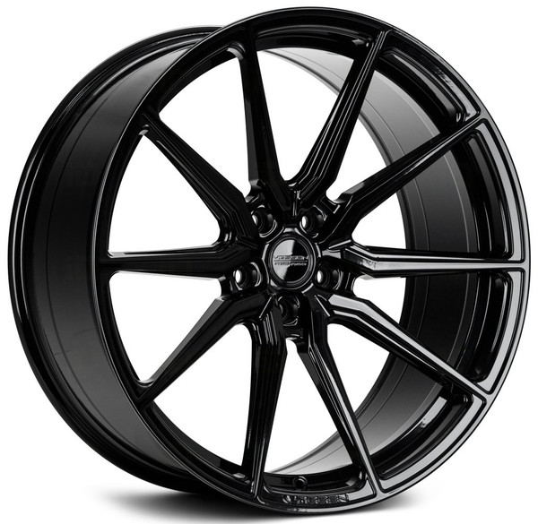 24x10 Vossen HF-3 Gloss Black (Hybrid Forged) 5x150 32mm