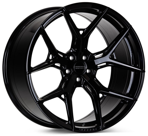 22x10.5 Vossen HF-5 Gloss Black (Hybrid Forged) 5x5/127 27mm