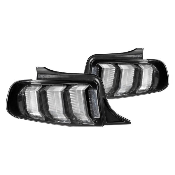 Morimoto XB LED Tails: Ford Mustang (10-12) (Pair / Facelift / Smoked) LF442.2