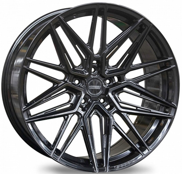 20x9.5 Vossen HF-7 Gloss Black (Hybrid Forged) 5x4.5/114.3 25mm