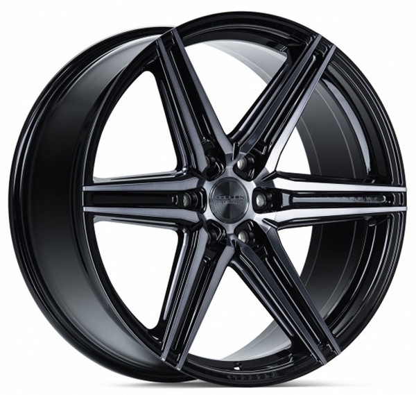 20x9.5 Vossen HF6-2 Gloss Black w/ Double Tint (Hybrid Forged) (Deep Concave) 6x5.5/139.7 15mm