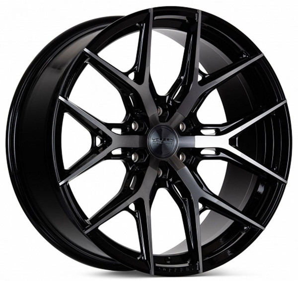 24x10 Vossen HF6-4 Gloss Black Tinted (Hybrid Forged)  (Deep Concave) 6x5.5/139.7 25mm