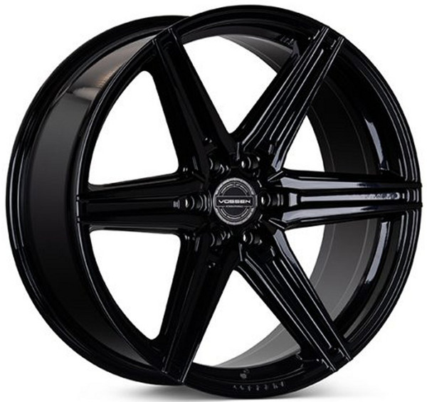 20x9.5 Vossen HF6-2 Gloss Black (Hybrid Forged) (Deep Concave) 6x135 15mm