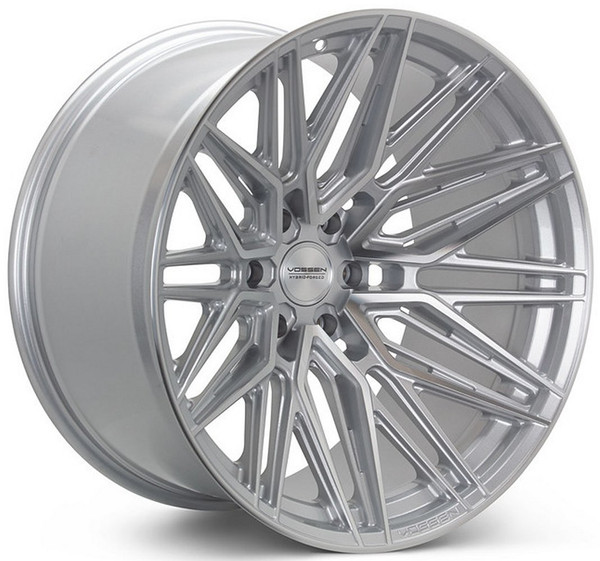 20x10 Vossen HF6-5 Silver Polished (Hybrid Forged) (Super Deep Concave)  6x135 -18mm