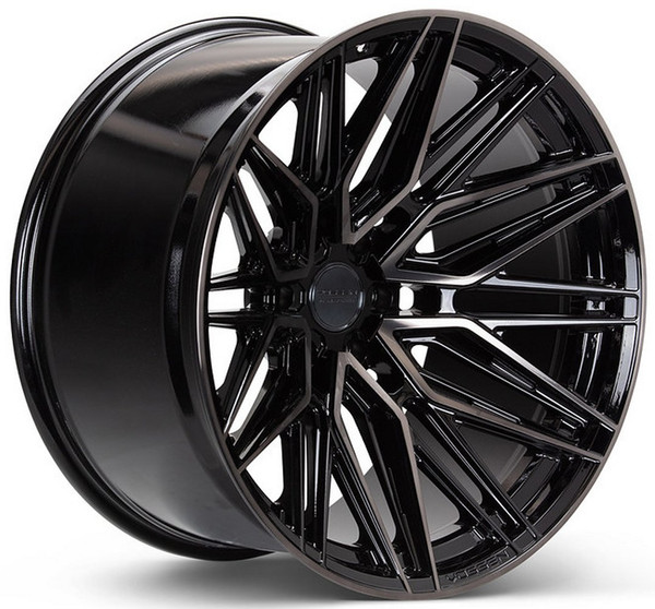 22x12 Vossen HF6-5 Gloss Black Tinted (Hybrid Forged) (Extreme Deep Concave)  6x5.5/139.7 -44mm