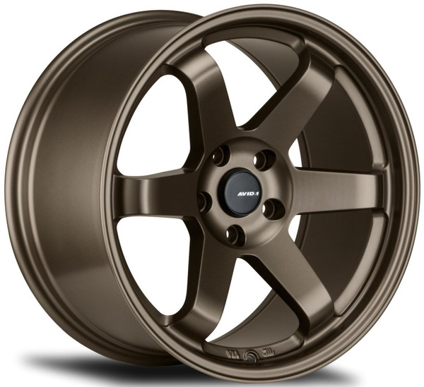 18x8 AVID.1 AV-06 Matte Bronze 5x4.5/114.3 35mm