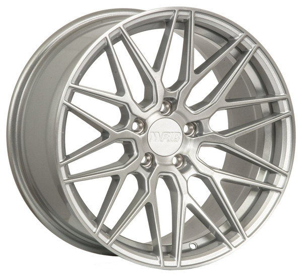 (End of Year Sale) 18x9.5 F1R F103 Brushed Silver 5x100 38mm