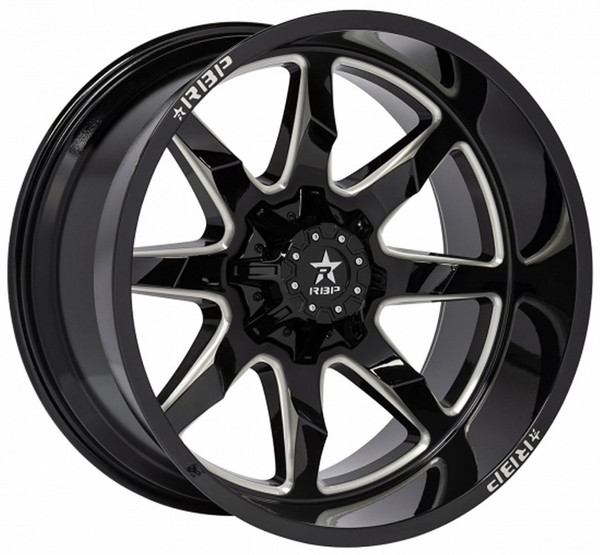 20x10 RBP 01R Saharan II Gloss Black Milled (CUSTOM 2-3 weeks)-1699975568
