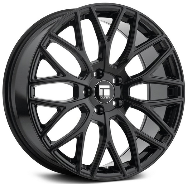 18x8 Touren TR76 Gloss Black  5x4.5/114.3 35mm
